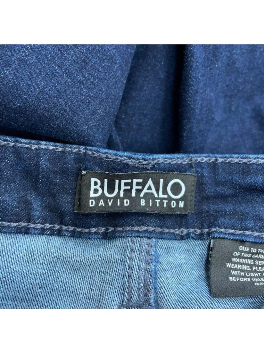 Buffalo David Bitton Women's 6/28 Alyssa High-Rise Straight Leg Stretch B0686 - Picture 10 of 14